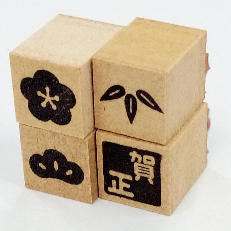 お正月にぴったり！ころころスタンプで年賀状・ラッピングをかわいく彩る