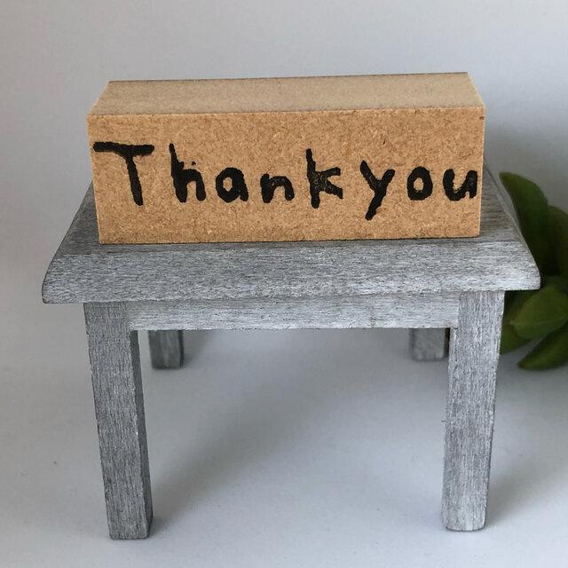 感謝を伝える「Thank youスタンプ」大サイズ｜はんこ堂のゴム印レビュー