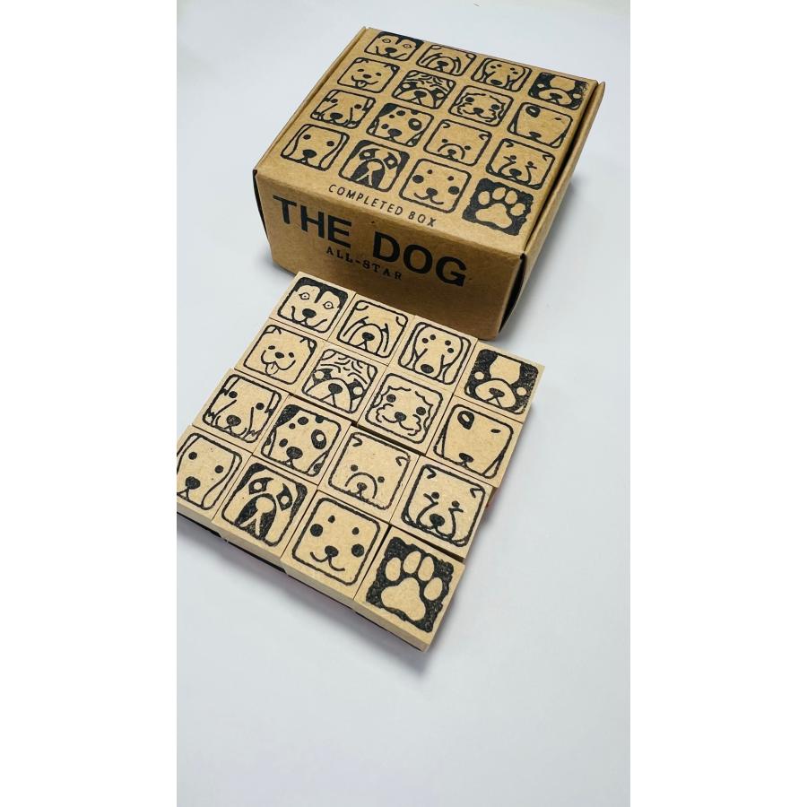 犬好き必見!16種類の犬顔はんこがセットで揃うスタンプコレクション